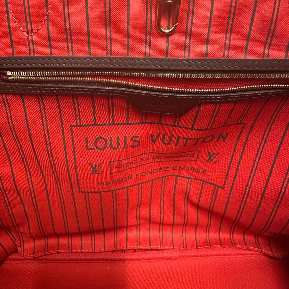 Louis Vuitton Brown Neverfull GM - Picture 6 of 10